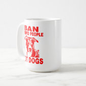 ピットブル コーヒーマグカップ (正面左)