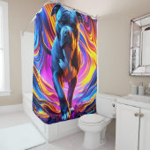 ピットブル シャワーカーテン (インサイチュ)