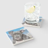 ピットブル ストーンコースター (横)