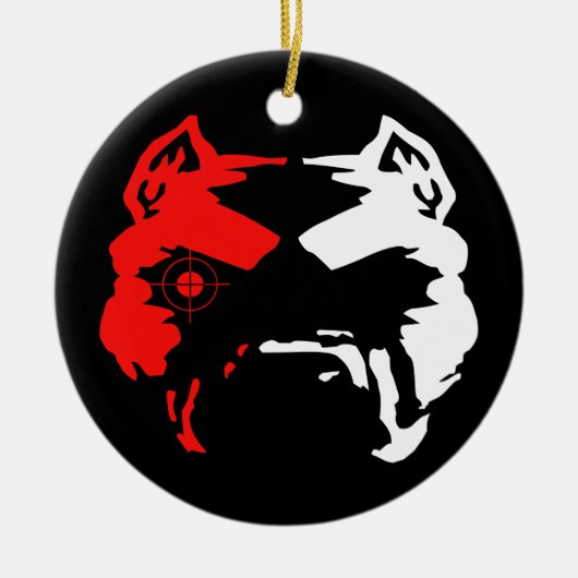 ピットブル セラミックオーナメント (正面)