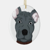 ピットブル セラミックオーナメント (右)