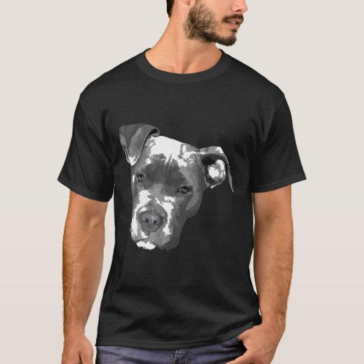 ピットブル・テリアの進化 Tシャツ (正面)