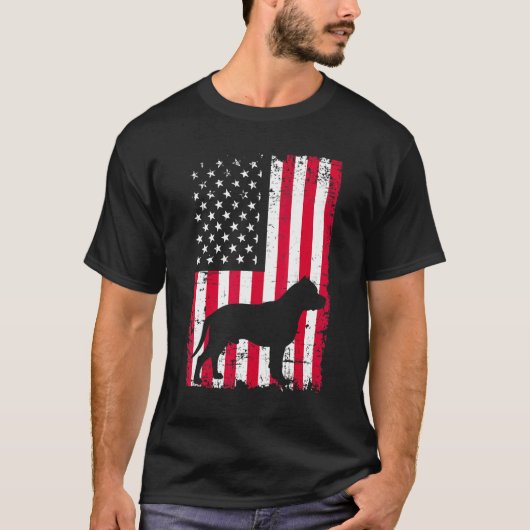 ピットブル・ドッグ 1 Tシャツ (正面)