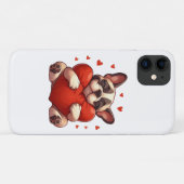 ピットブル・バレンタインデーギフト Case-Mate iPhoneケース (裏面(横))