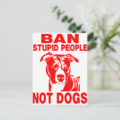 ピットブル ポストカード (スタンド正面)