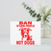 ピットブル ポストカード (スタンド正面)