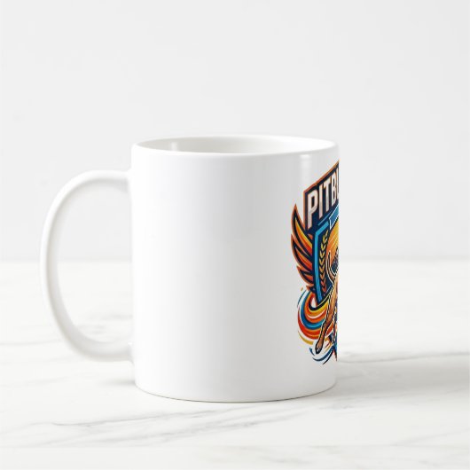 ピットブル ライオンズ クレスト アドベンチャー コーヒーマグカップ (左)