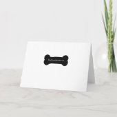 ピットブル ラブ ウェディングパーティ 招待状 (裏面)