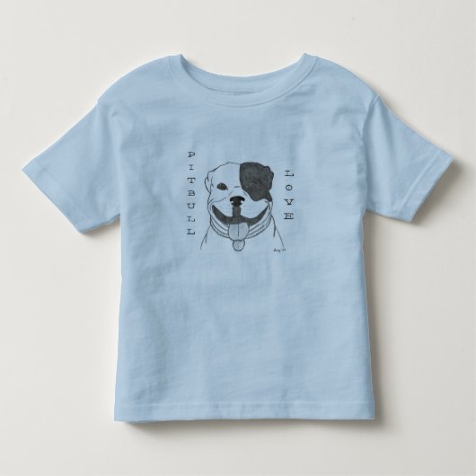 ピットブル ラブ Tシャツ (正面)