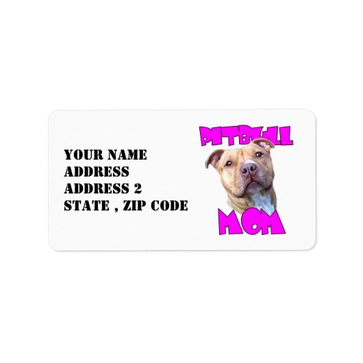 ピットブル ラベル (正面)