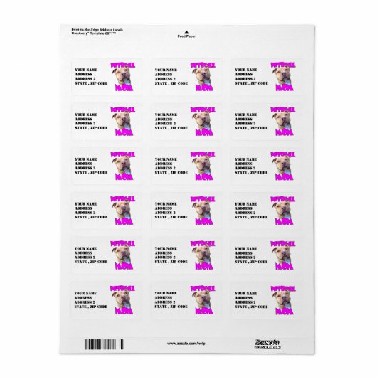 ピットブル ラベル (フルシート)