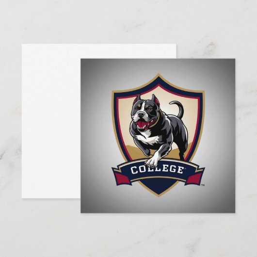 ピットブル：ロゴ 招待状 (正面/裏面)