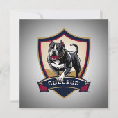 ピットブル：ロゴ 招待状 (正面)