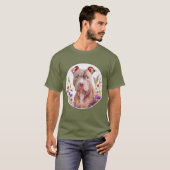 ピットブル 02 Tシャツ (正面フル)