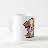 ピットブルTシャツ通りスタイル コーヒーマグカップ (正面左)