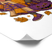 ピットプルドッグ幽霊ハロウィーン ポスター (角)