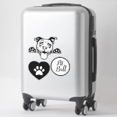 ピットプルラブ シール (スーツケース)