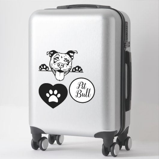 ピットプルラブ シール (スーツケース)