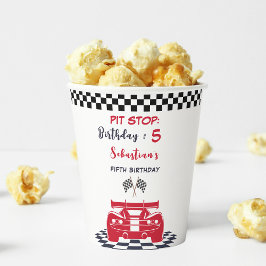 ピットレストップース子供の誕生日 紙コップ