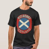 ピットロフリー、スコットランド Tシャツ (正面)