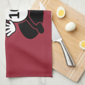 ピット内の9 キッチンタオル (四つ折り)