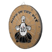 ピット内の9、10ピンスタンド ダーツボード (正面右)