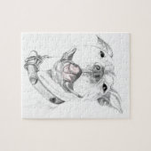 ピット・ブルのスマイル ジグソーパズル (横)