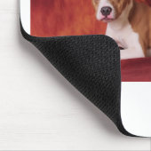 ピット・ブルの完全な姿勢 マウスパッド (コーナー)