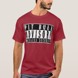 ピット・ブルの諮問無線保証 Tシャツ