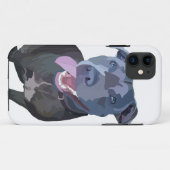 ピット・ブルの電話箱 Case-Mate iPhoneケース (裏面(横))