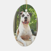 ピット・ブルのT骨の樹上の家 セラミックオーナメント (右)