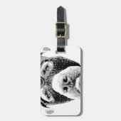 ピット・ブルはあなたのハートを盗みます ラゲッジタグ (正面縦)