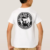 ピット・ブルは抱擁刺客ではなくのためです Tシャツ (裏面)