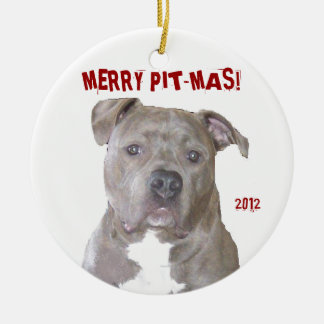 ピット・ブルメリーなPIT-MAS セラミックオーナメント