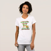 ピット・ブル行為をない品種罰します Tシャツ (正面フル)