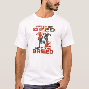 ピット・ブル行為をない品種td6A罰します Tシャツ