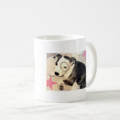 ピット・ブル/amstaffの子犬 コーヒーマグカップ (正面右)