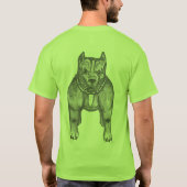 ピット・ブル Tシャツ (裏面)
