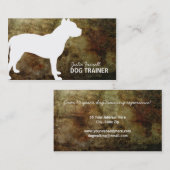 ピット・ブルStaffyペットRealated 名刺 (正面/裏面)