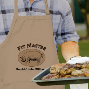 ピット·マスター·ホール·ホッグBBQ ロングエプロン
