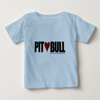 ピット(愛) Bull ベビーTシャツ