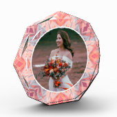 ピッパーソナライズされたク結婚のアニバーサリーギフト フォトブロック (左)