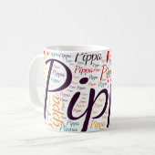 ピッパ コーヒーマグカップ (正面左)