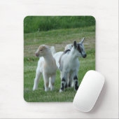 ピッピとグレー マウスパッド (マウス)