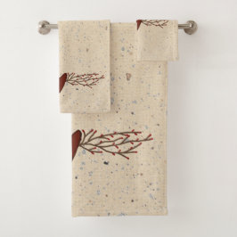 ピップの果実のハートタオルセット バスタオルセット