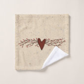 ピップの果実のハートタオルセット バスタオルセット (ウォッシュタオル)