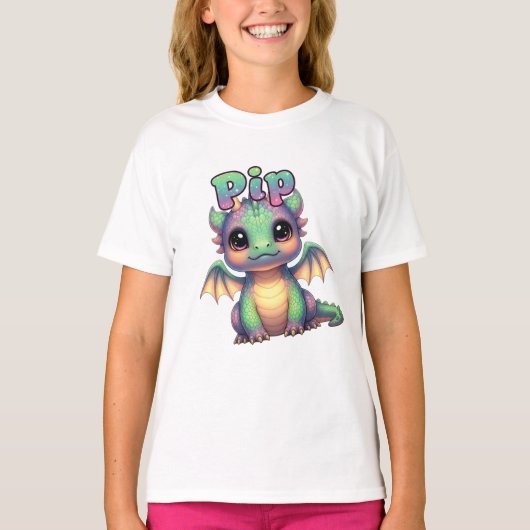 ピップベイビードラゴン Tシャツ (正面)