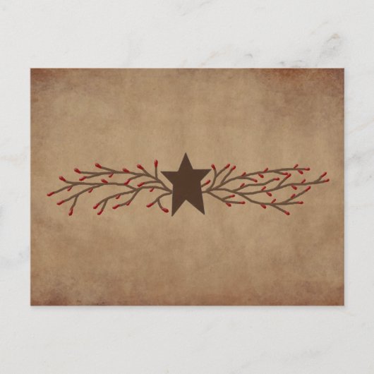 ピップベリースターレシピ ポストカード (正面)