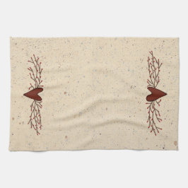 ピップベリーハートキッチンタオル キッチンタオル