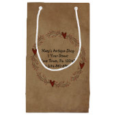 ピップベリーハートサークル抱き枕 スモールペーパーバッグ (正面)